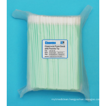 6.378" Long Foam Tip Cleaning Swabs Sponge Stick for Inkjet Printer, Printhead, Camera, Cleanroom, Optical Lens, Gun